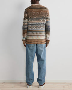 No Nationality Chuck Knit - Ecru Multi Knit