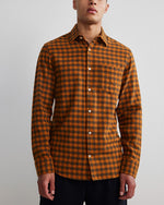Load image into Gallery viewer, No Nationality Errico Check Shirt - Orange
