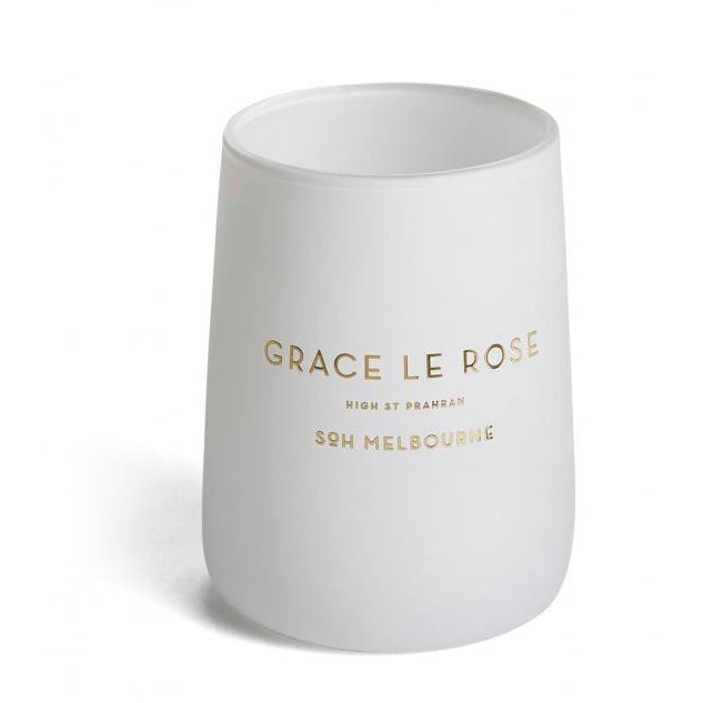 S.O.H Melbourne Grace Le Rose Candle - Mitchell McCabe Menswear