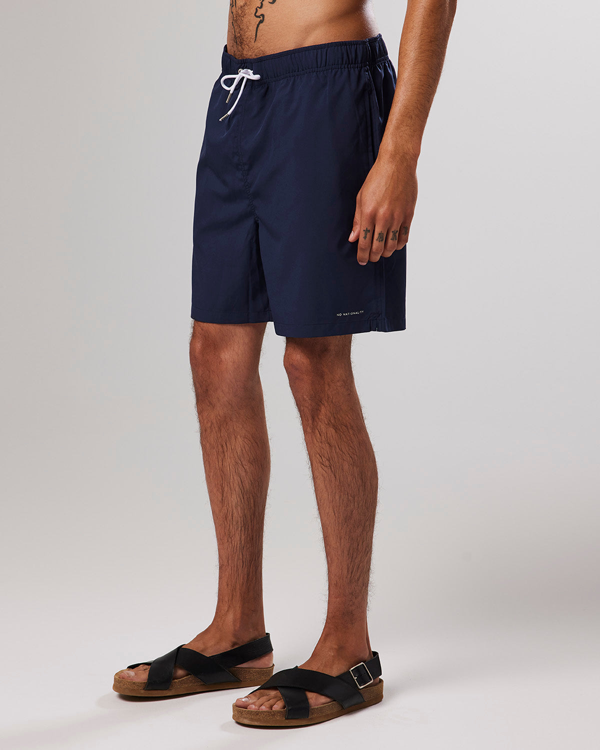 No Nationality Jules Shorts - True Blue