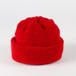 Load image into Gallery viewer, Leuchtfeuer Virgin Wool Beanie In Red - Mitchell McCabe Menswear
